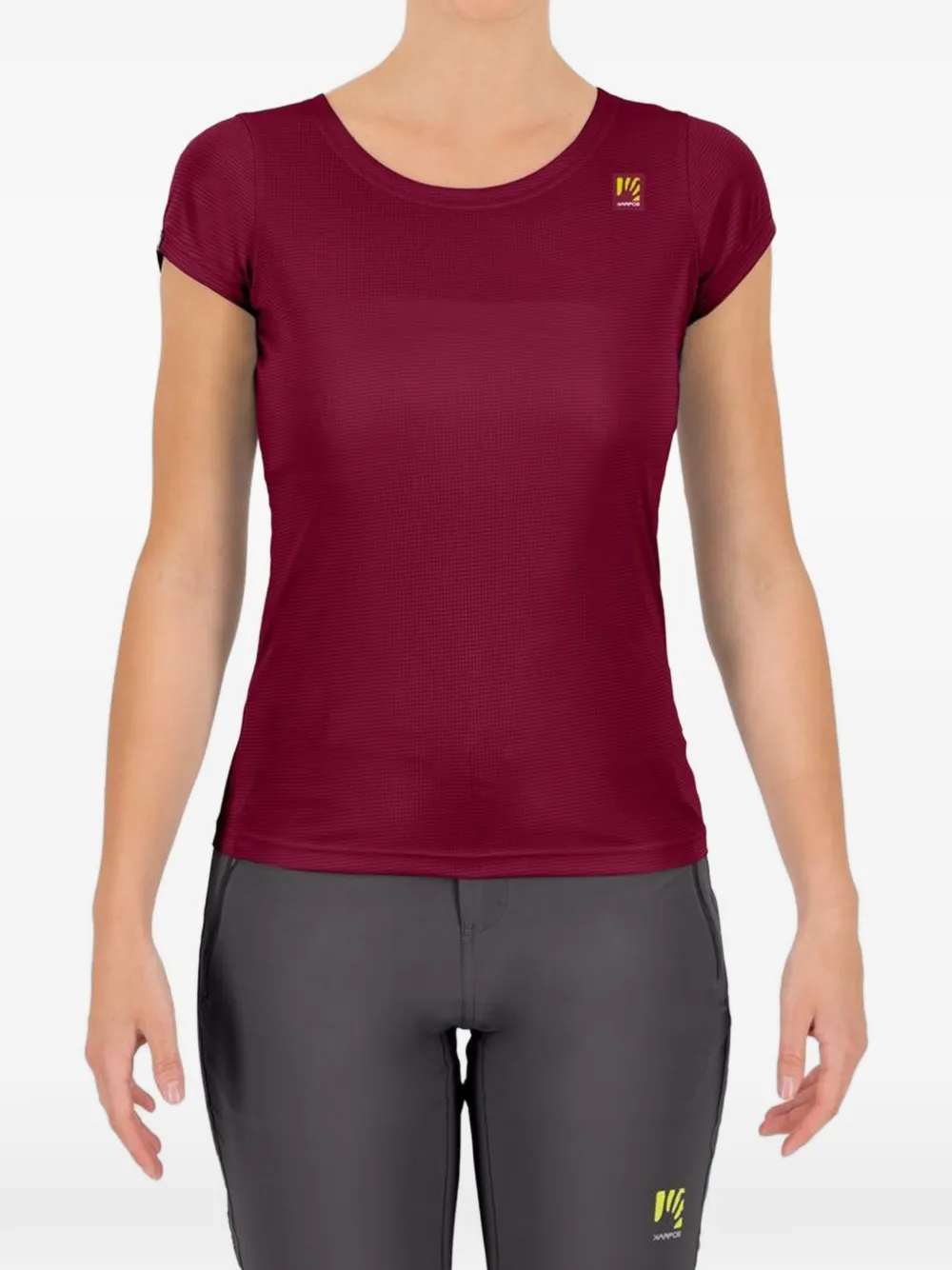 KARPOS Loma T-Shirt mit Logo - Rot