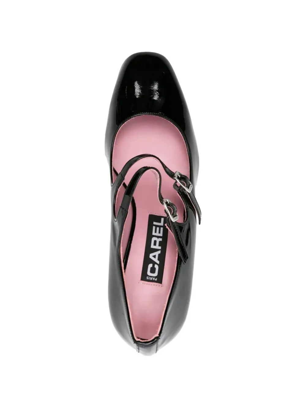 Carel Paris Alice pumps met gespbandje Zwart