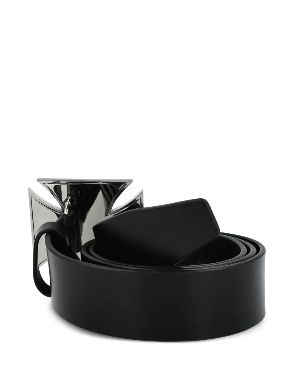 VETEMENTS Riem met logo Zwart