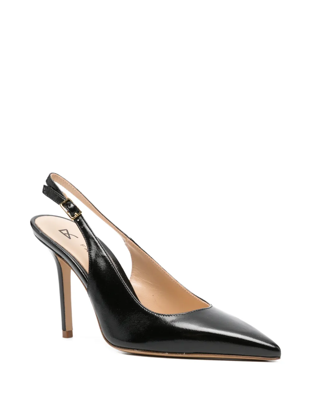 Fabio Rusconi Pumps met gespbandje Zwart