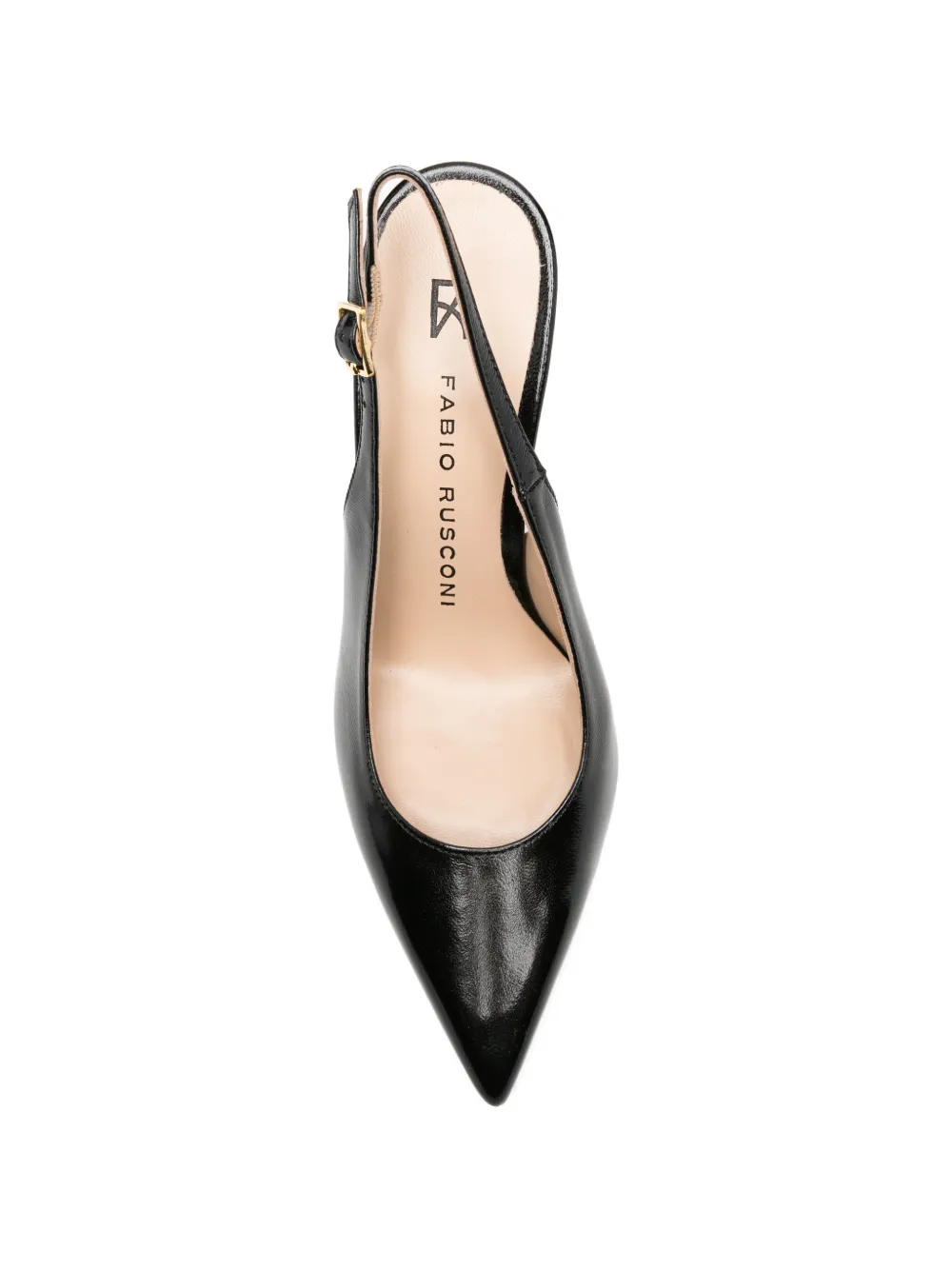 Fabio Rusconi Pumps met gespbandje Zwart