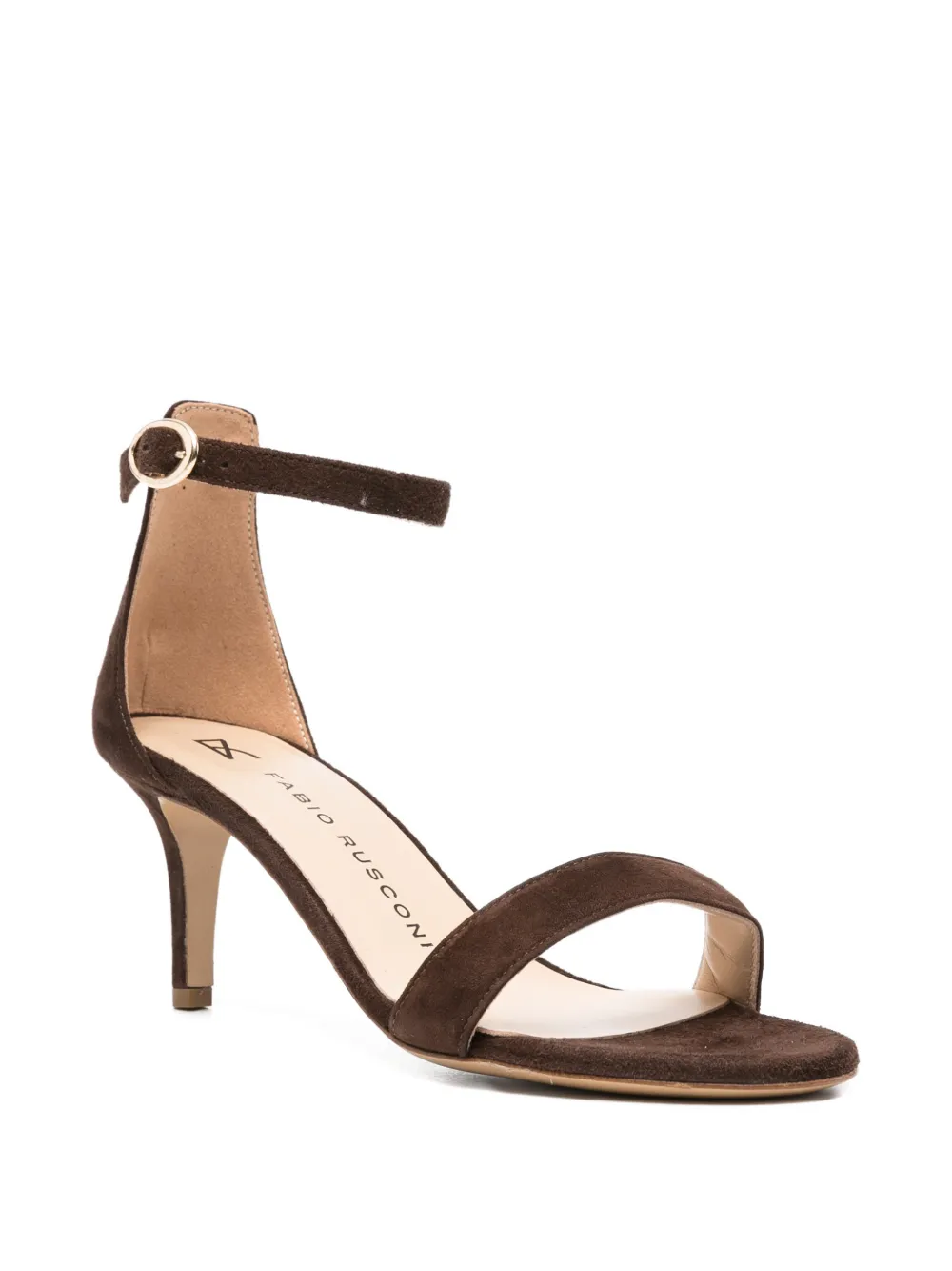 Fabio Rusconi Sandalen met gespsluiting Bruin