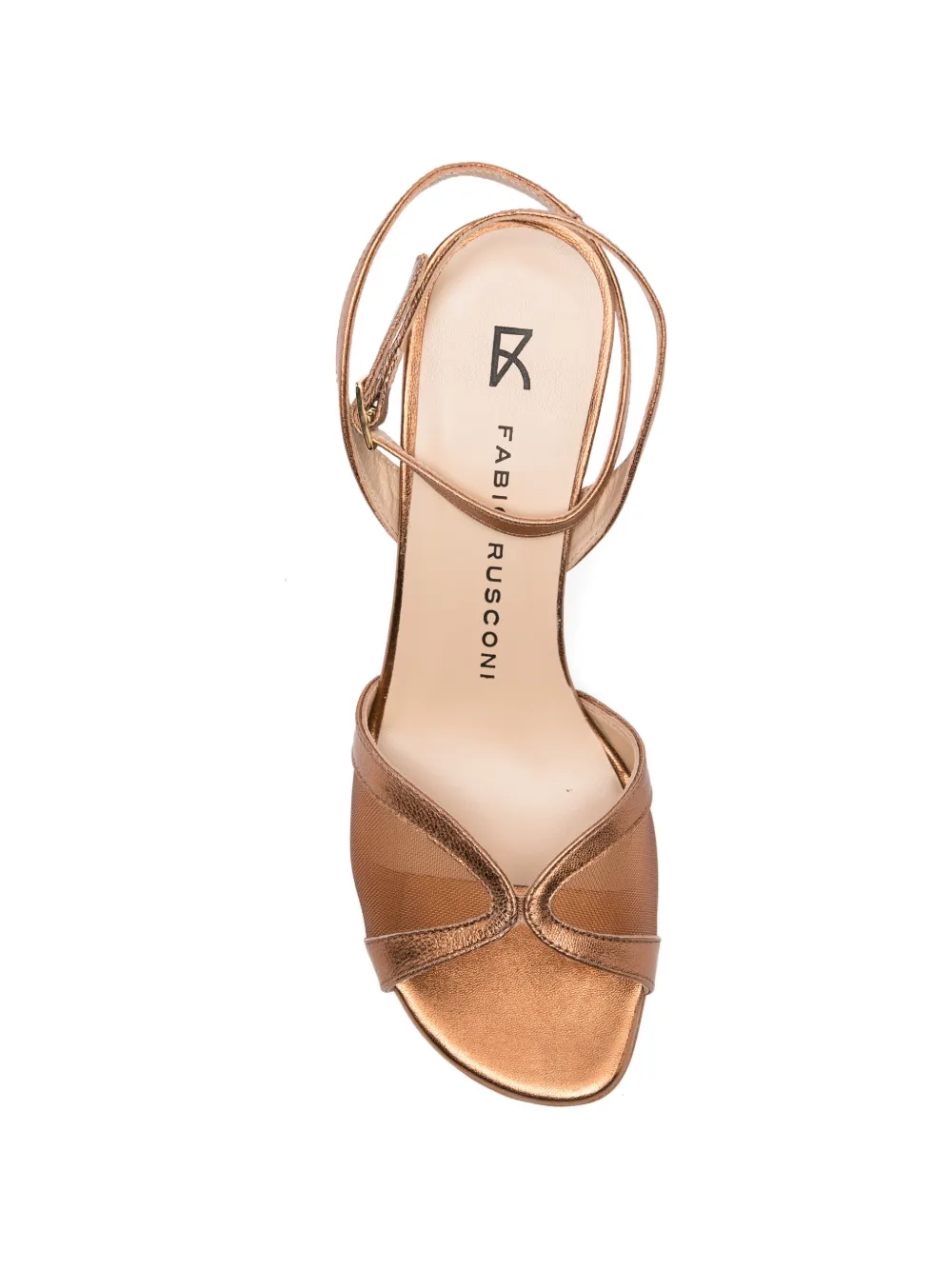 Fabio Rusconi Sandalen met enkelbandje Bruin