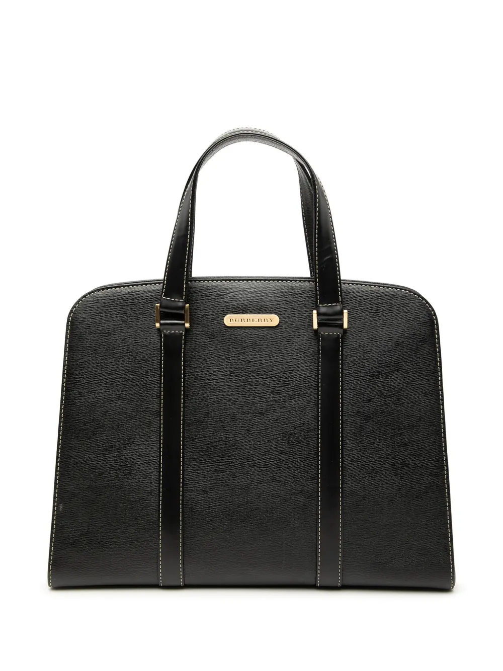 Burberry Pre-Owned 2000-2017 Leather tote bag - Nero