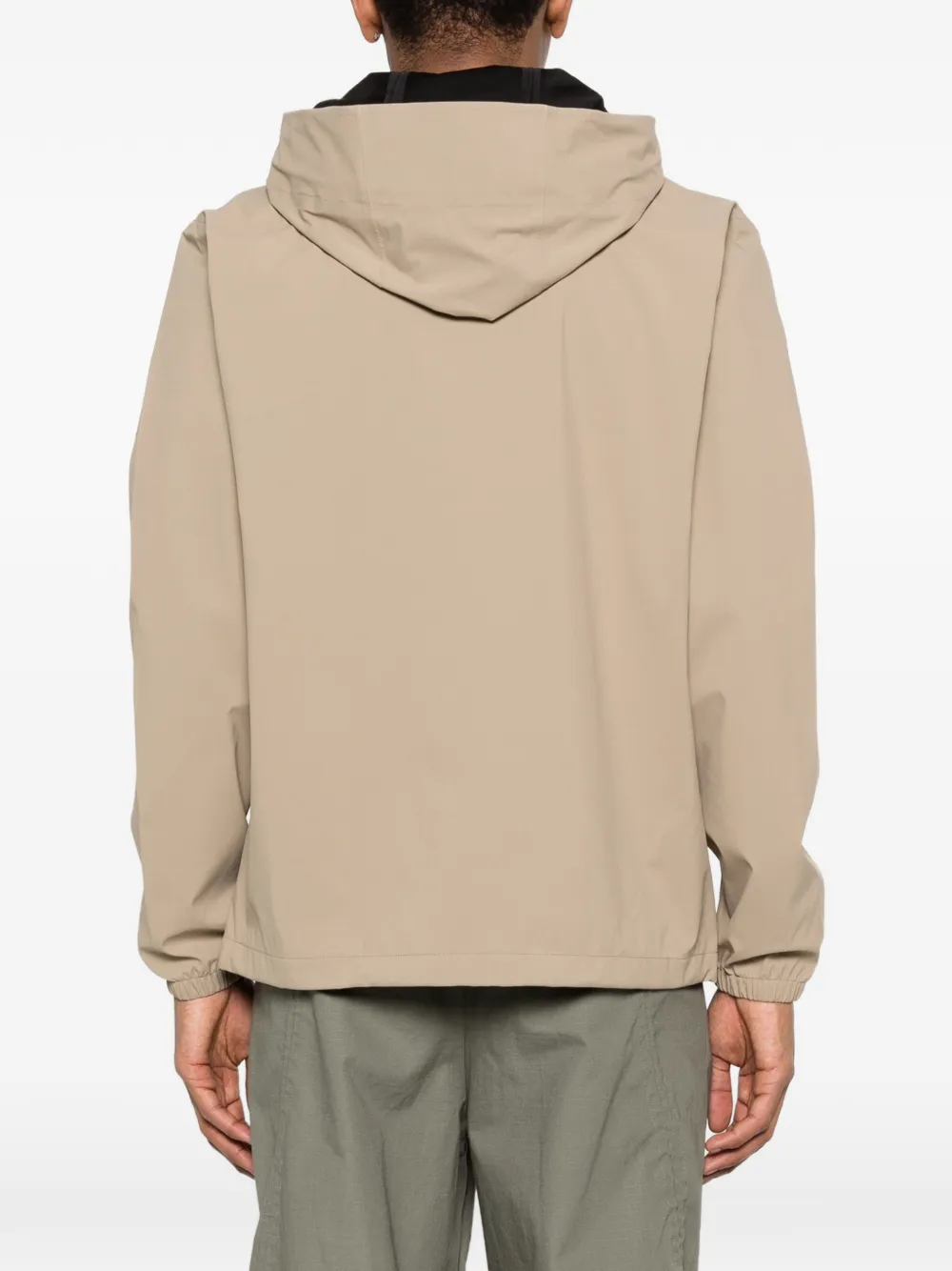 Rains Suva jack met capuchon en rits Beige