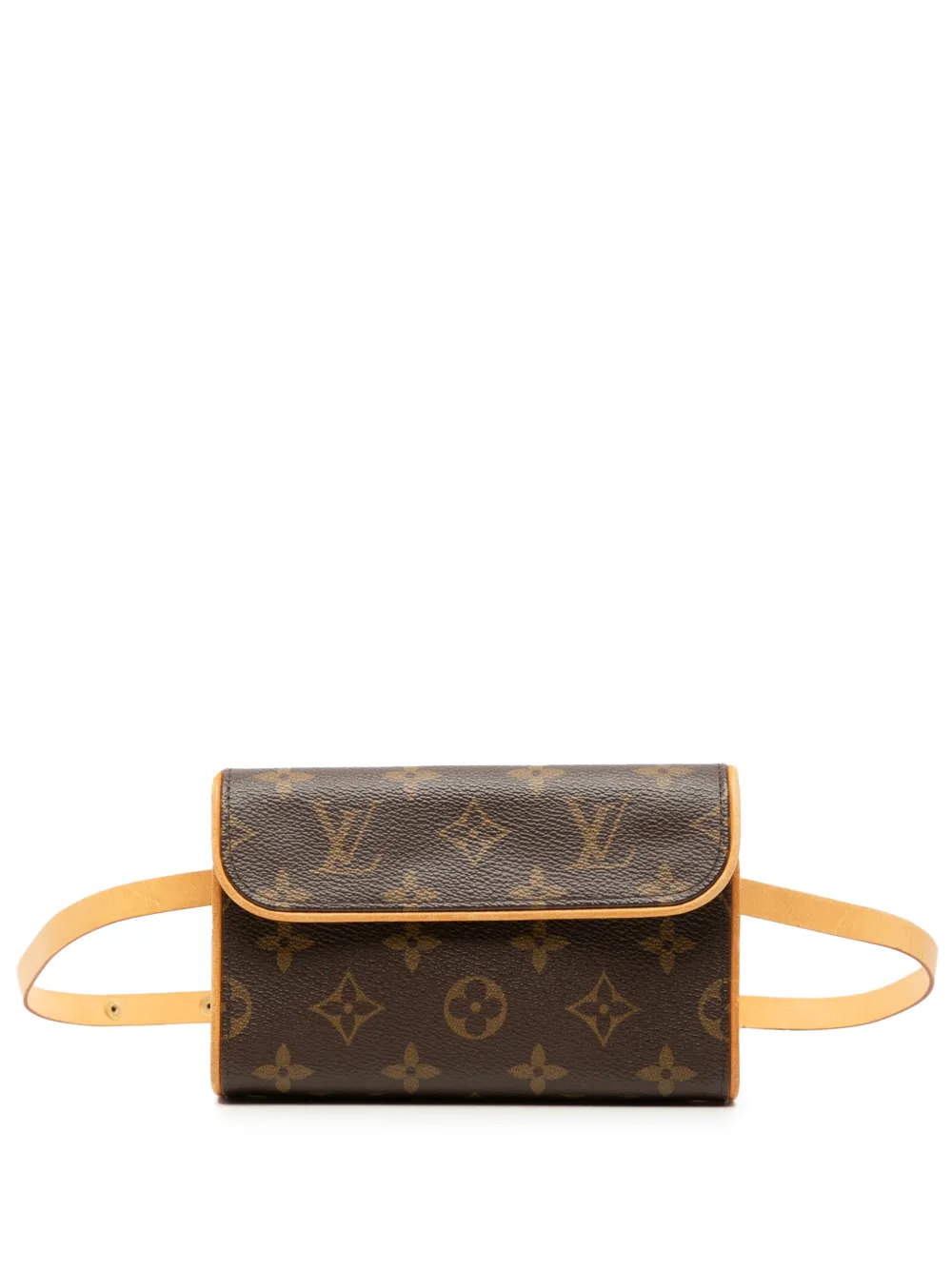 Louis Vuitton Pre-Owned 2004 Monogram Pochette Florentine belt bag - Marrone