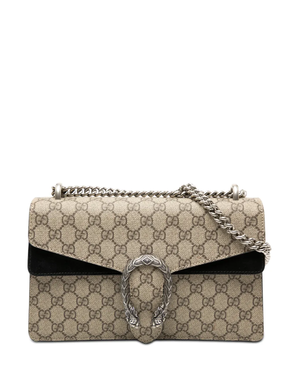 Gucci Pre-Owned 2016-2025 Medium GG Supreme Dionysus shoulder bag - Marrone