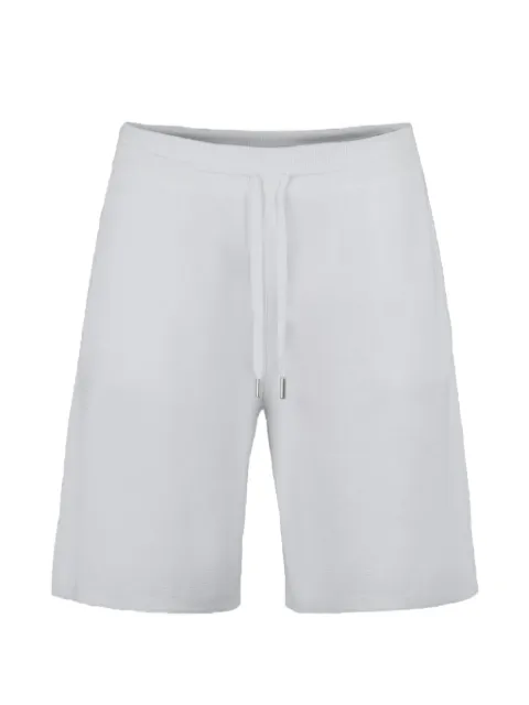 Moorer drawstring trim shorts