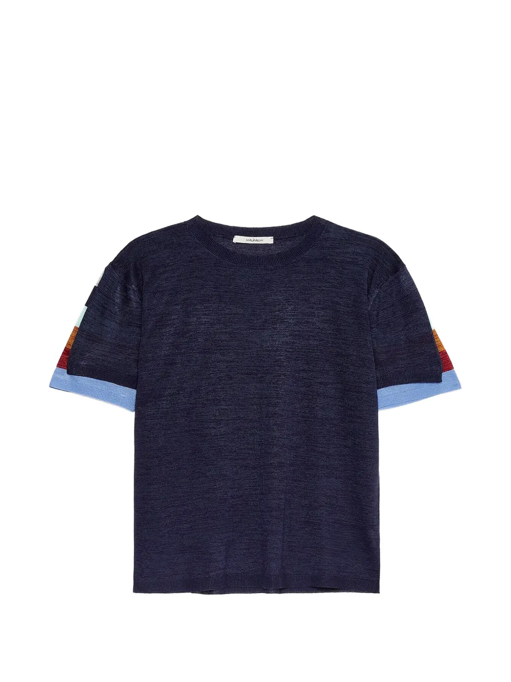 MALIPARMI striped T-shirt - Blu