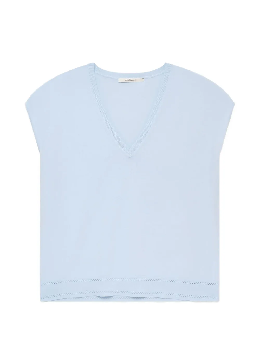 MALIPARMI V-neck top - Blu