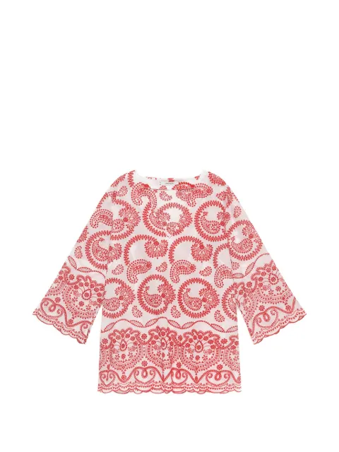 MALIPARMI camisa con bordado