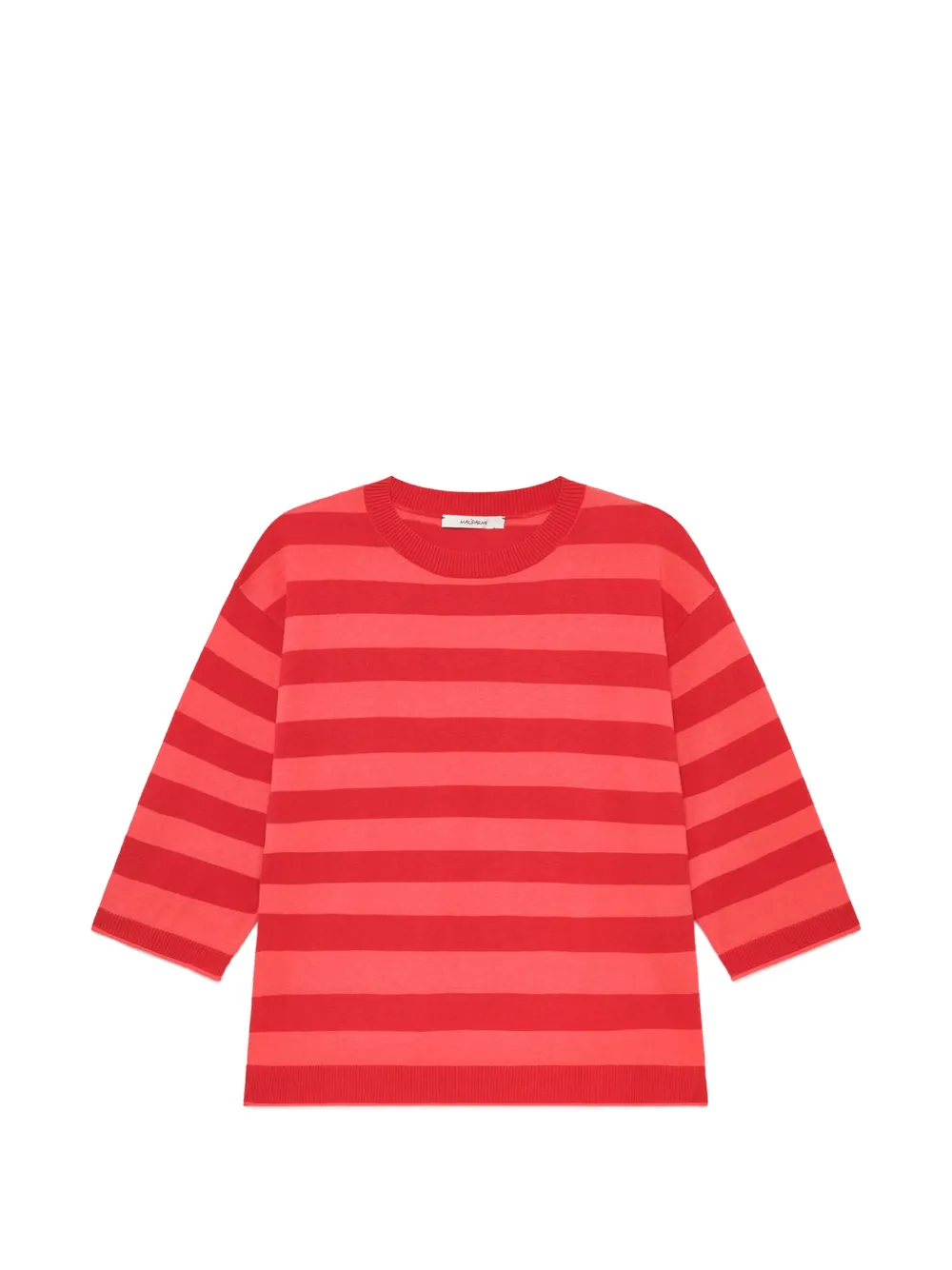 MALIPARMI striped T-shirt - Rosso