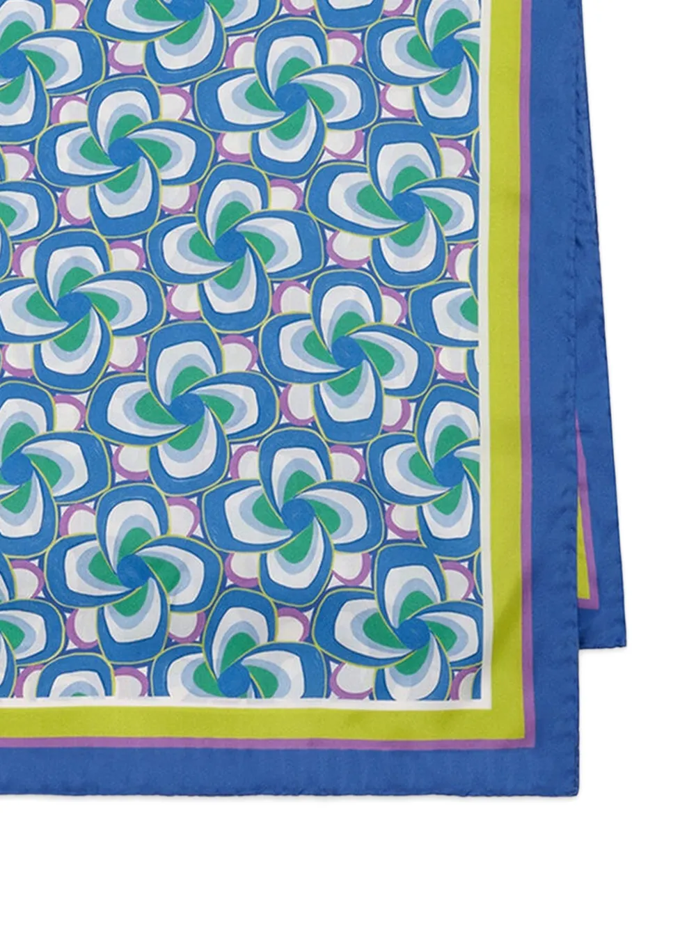  Maliparmi Fular Estampado - Azul 