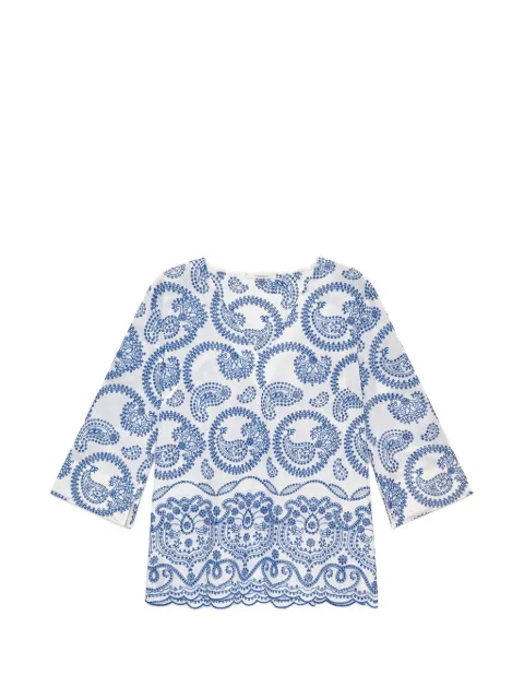 MALIPARMI camisa con estampado de cachemira