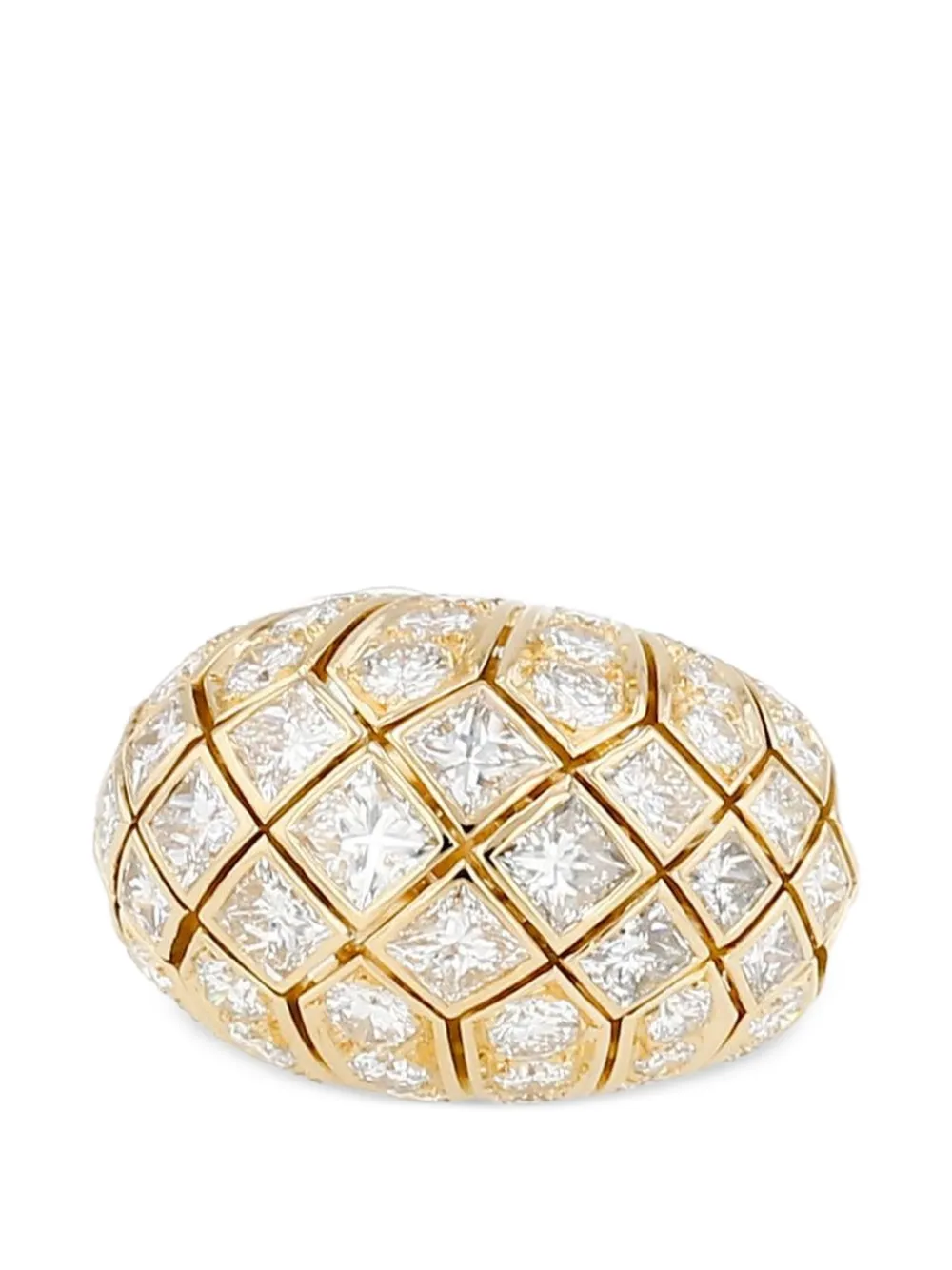  Cartier Boule Diamond Ring - Gold 