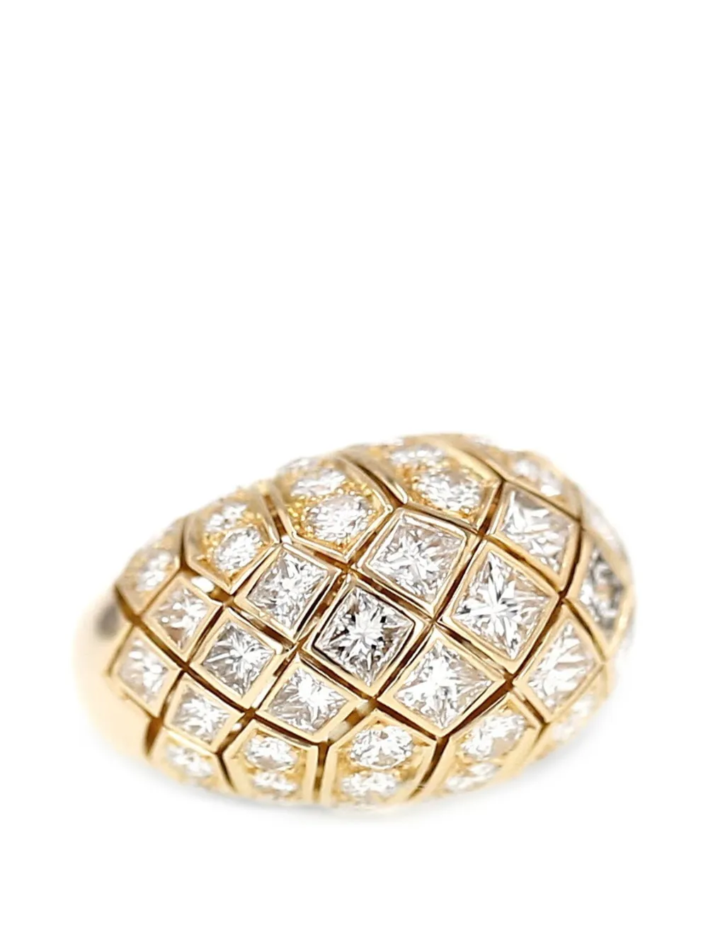  Cartier Boule Diamond Ring - Gold 