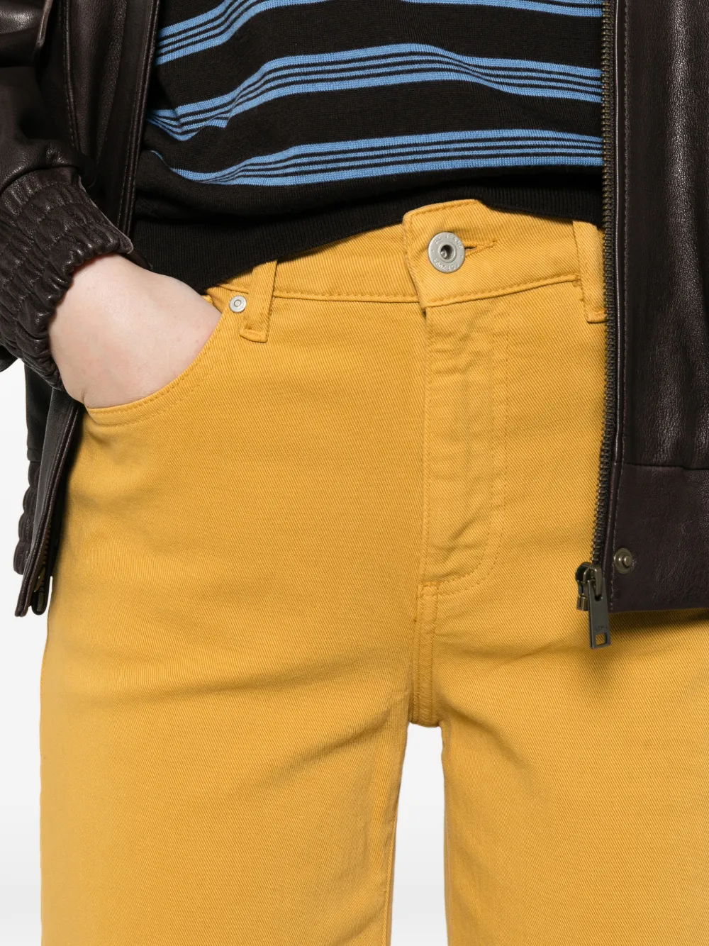 AG Jeans Cropped jeans Geel