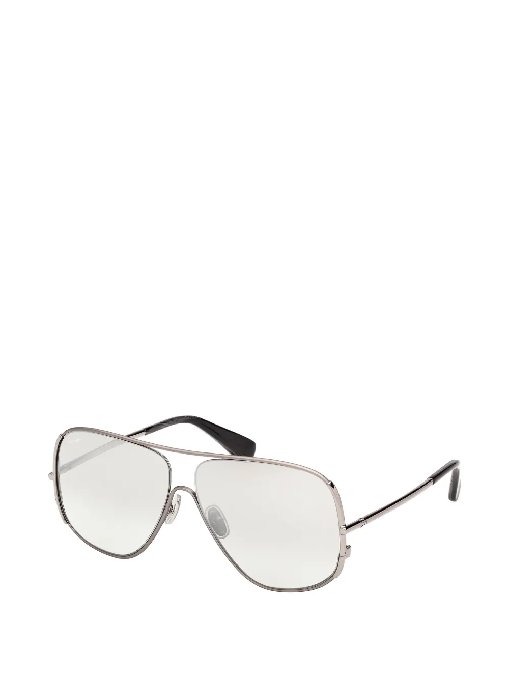  Max Mara Eyewear Pilot-frame Sunglasses - Grey 
