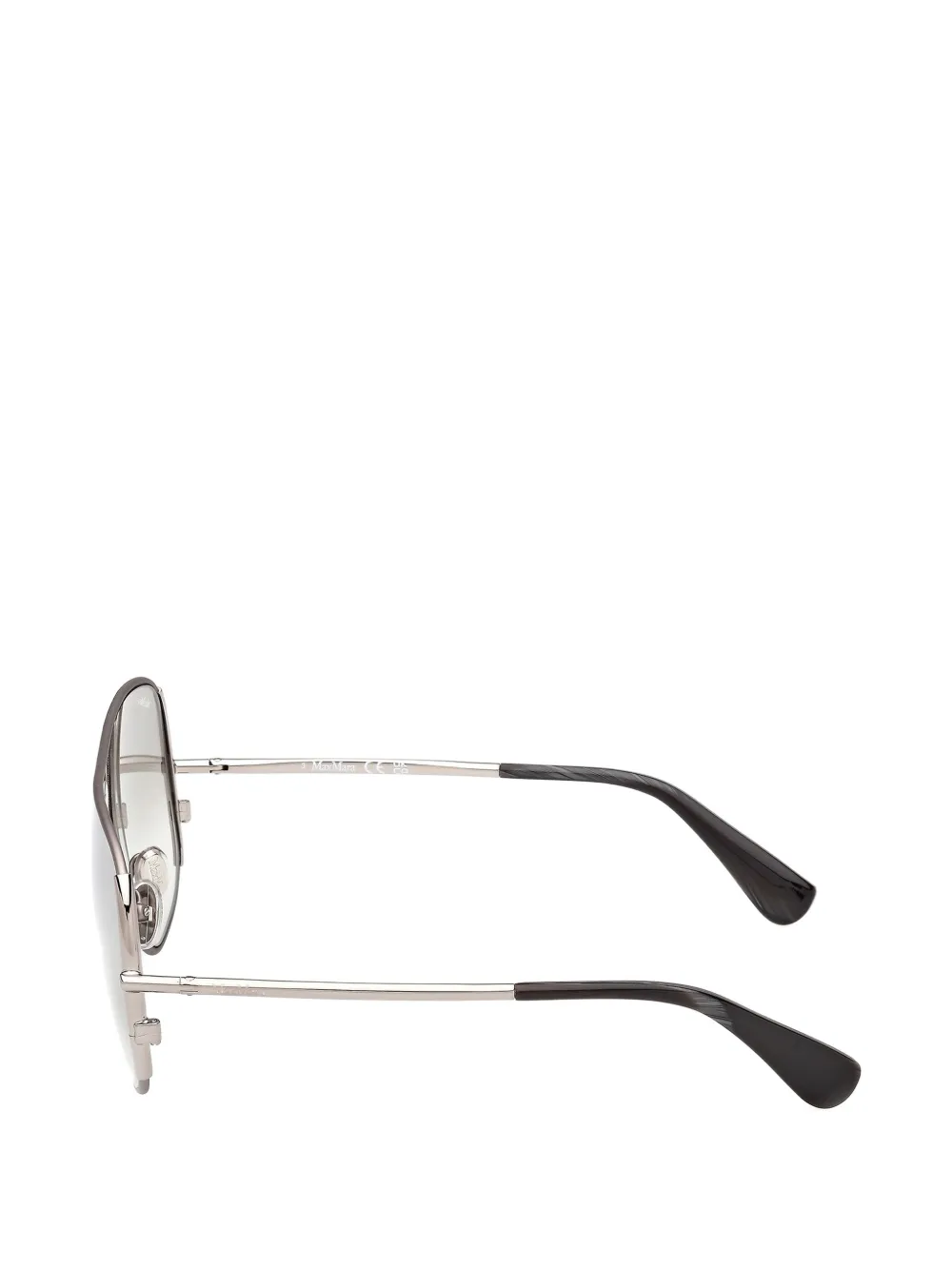 Max Mara Eyewear Pilot-frame Sunglasses - Grey 