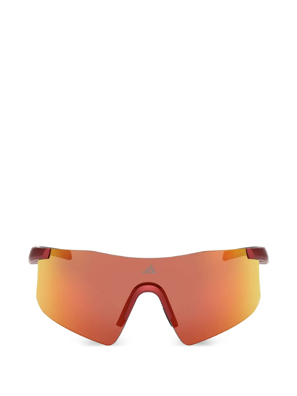 adidas oversized-frame sunglasses - Rosso