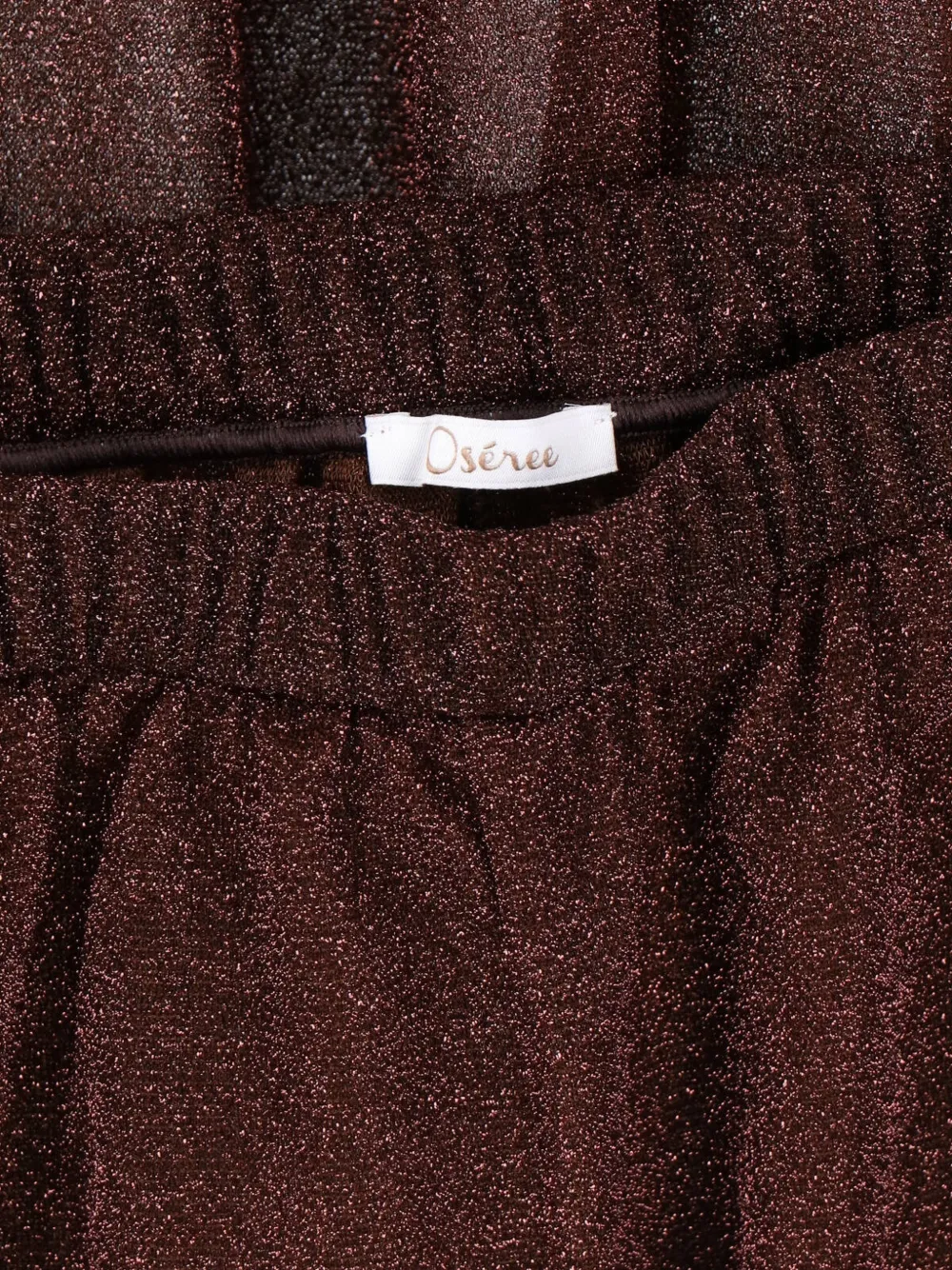 Oséree Lumière elastische broek Bruin