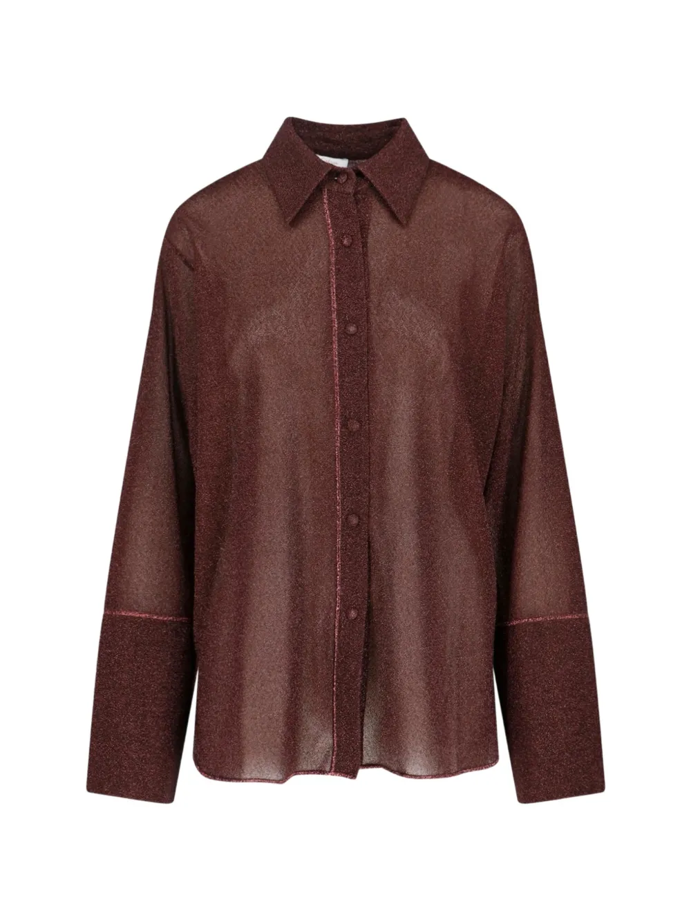 Oséree buttoned shirt - Marrone