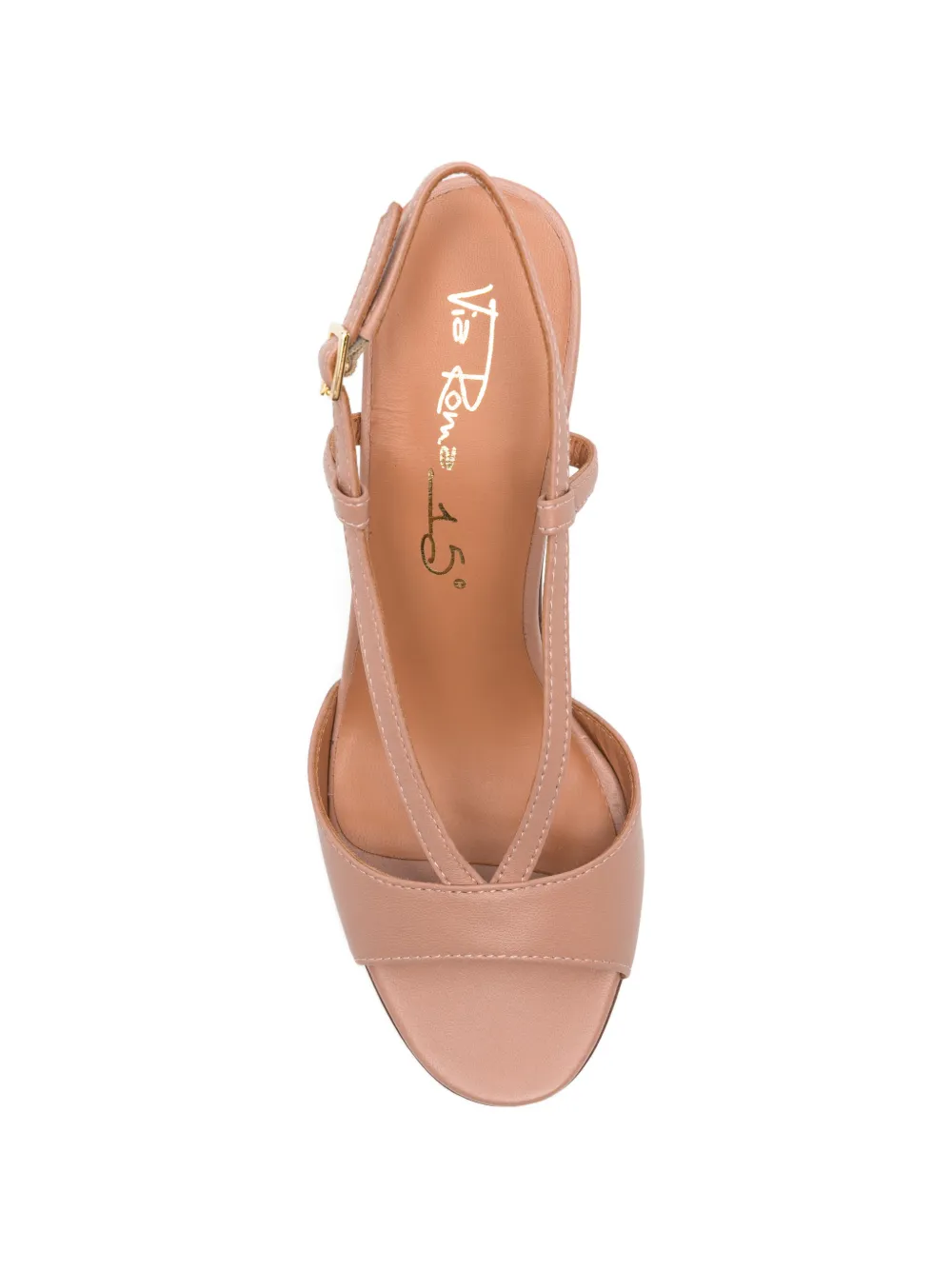 Via Roma 15 strappy sandals Roze