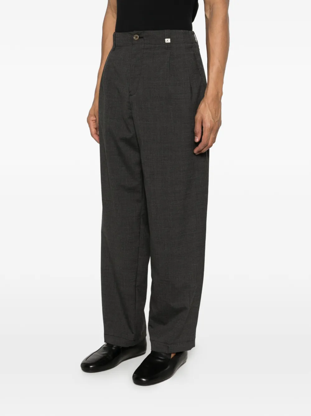 Poseidone Pleated Trousers