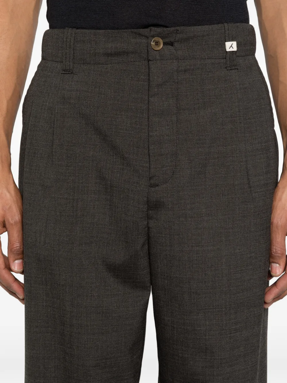 Poseidone Pleated Trousers
