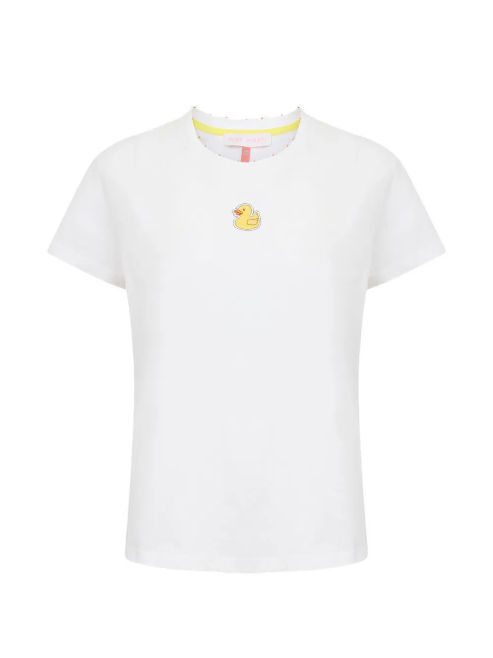 Mira Mikati T-shirt con ricamo - Bianco