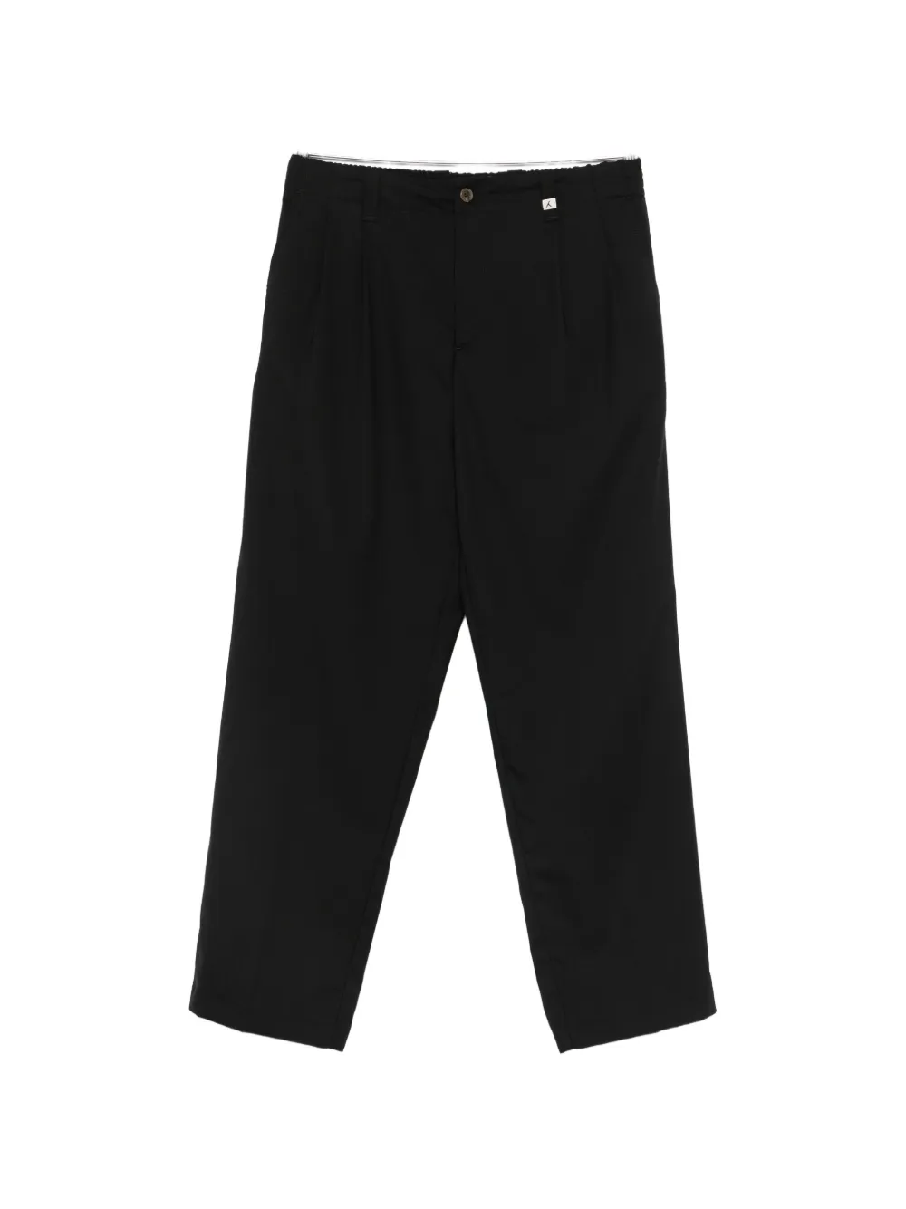 Myths Poseidone pleated trousers - Nero