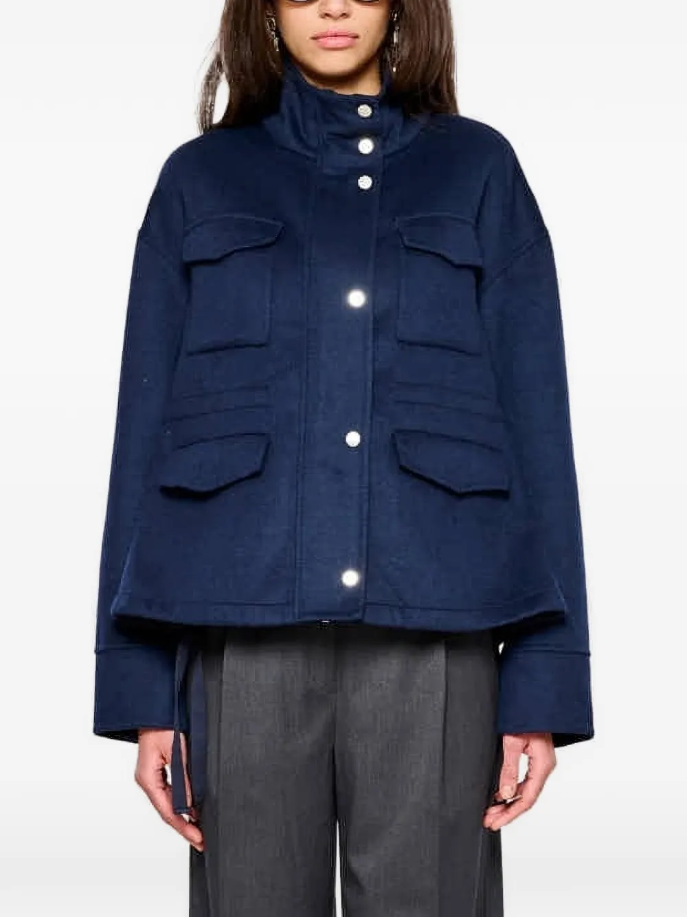 OOF WEAR button-up jacket - Blue