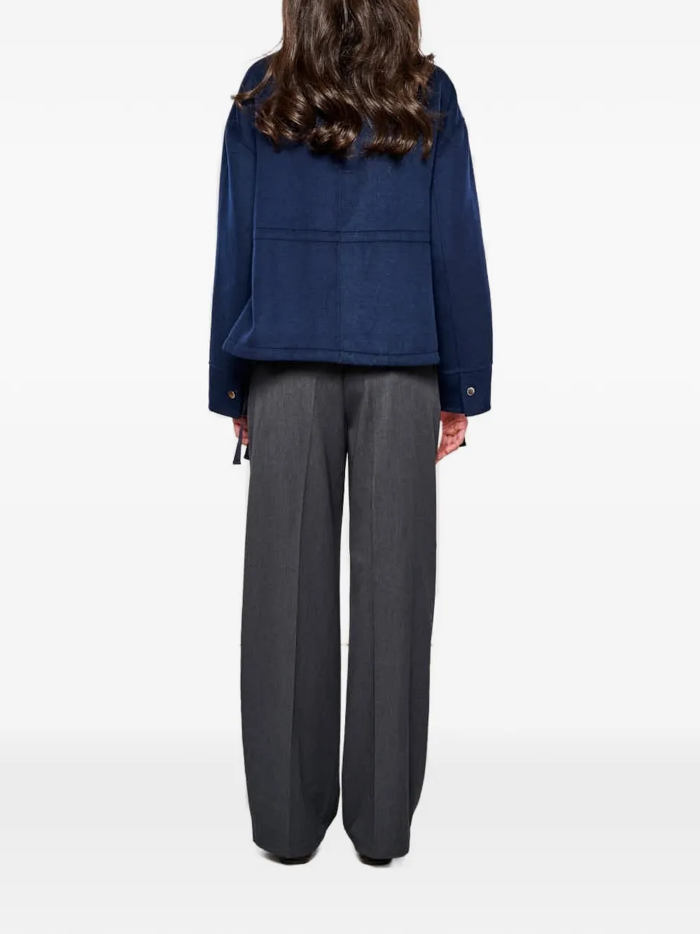  Oof Wear Button-up Jacket - Blue 