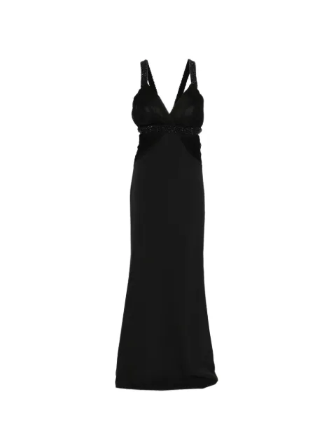 PRONOVIAS PARTY EDIT x Elisabetta Franchi Breksta V-neck maxi dress