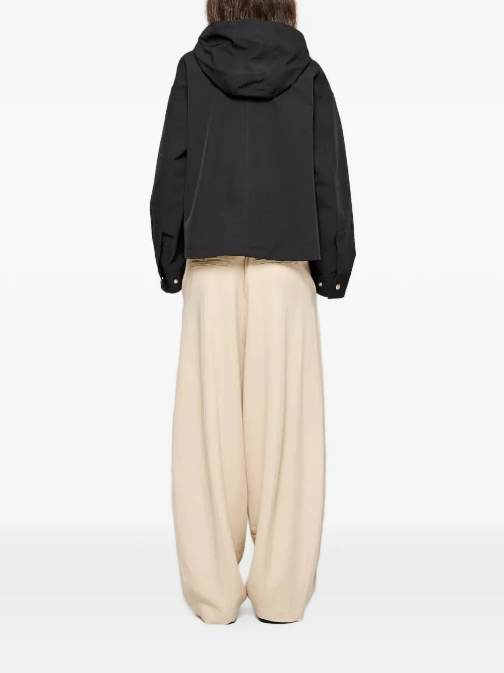  Oof Wear Zip-up Parka - Neutrals 