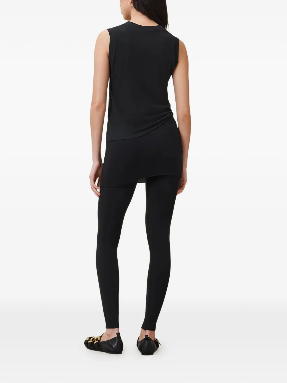 AllSaints Gelaagde broek Zwart