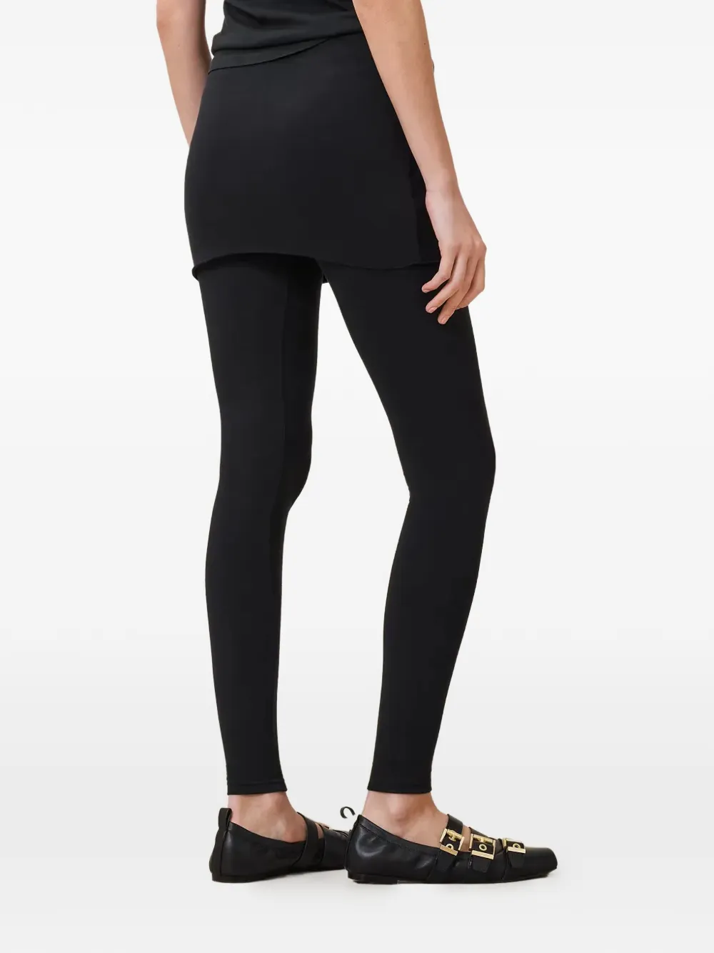 AllSaints Gelaagde broek Zwart