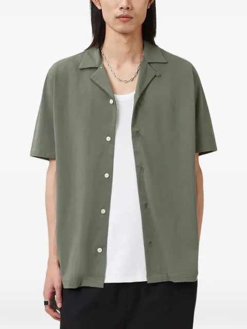 AllSaints Hudson relaxed-fit cotton shirt