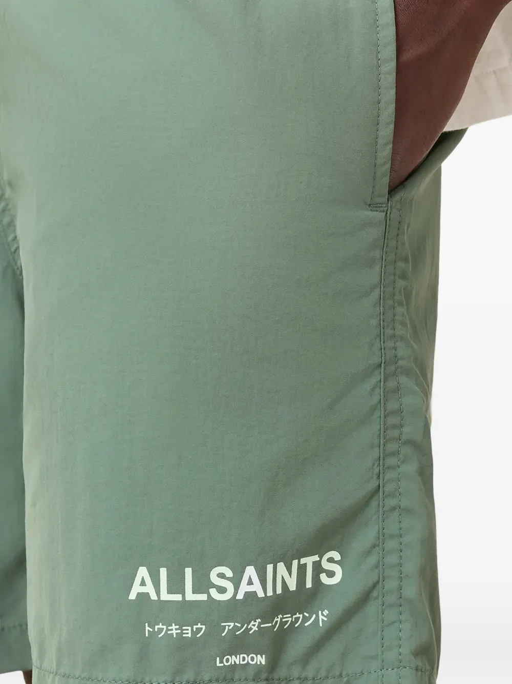 AllSaints Underground zwembroek Groen