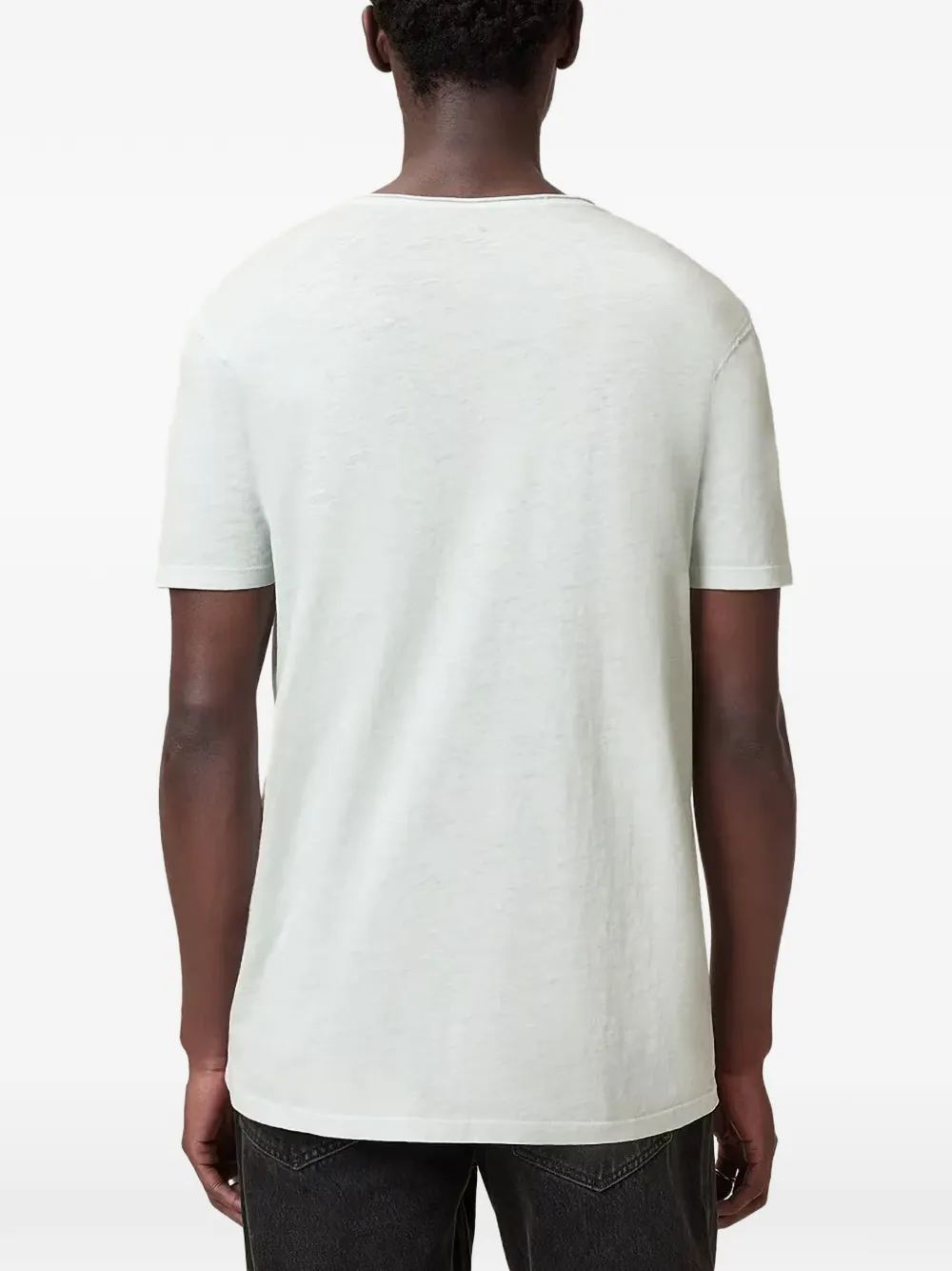 AllSaints Figure Crew T-shirt Wit