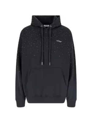 Off-White Diag ストライプ ジップアップ パーカー | グリーン