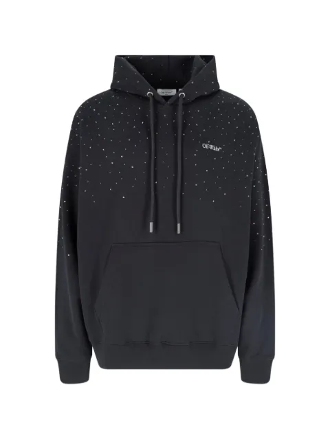 Off-White logo-detail hoodie