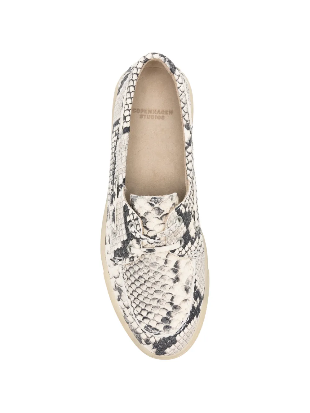 Copenhagen snake leather loafers Beige