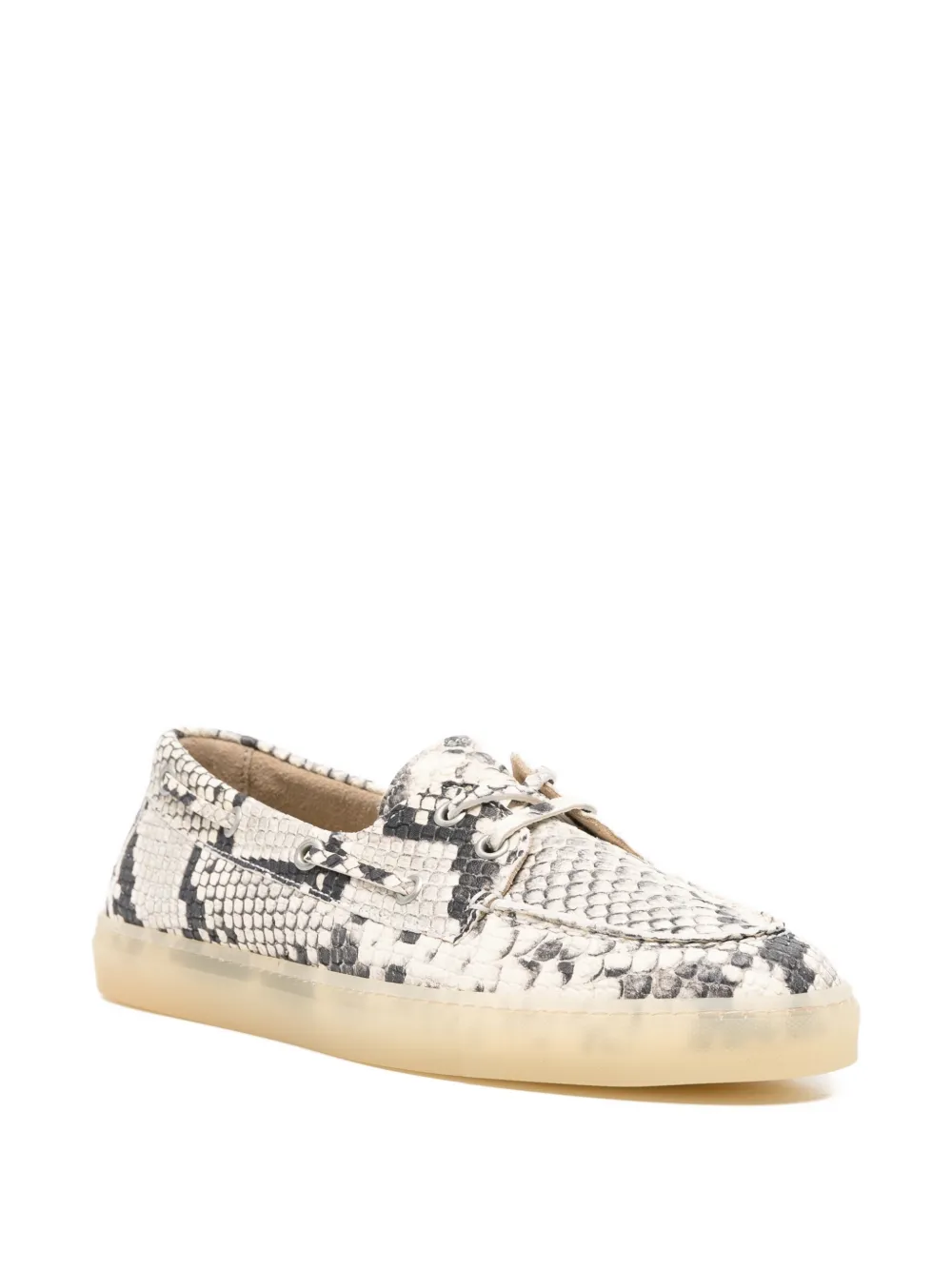 Copenhagen snake leather loafers Beige