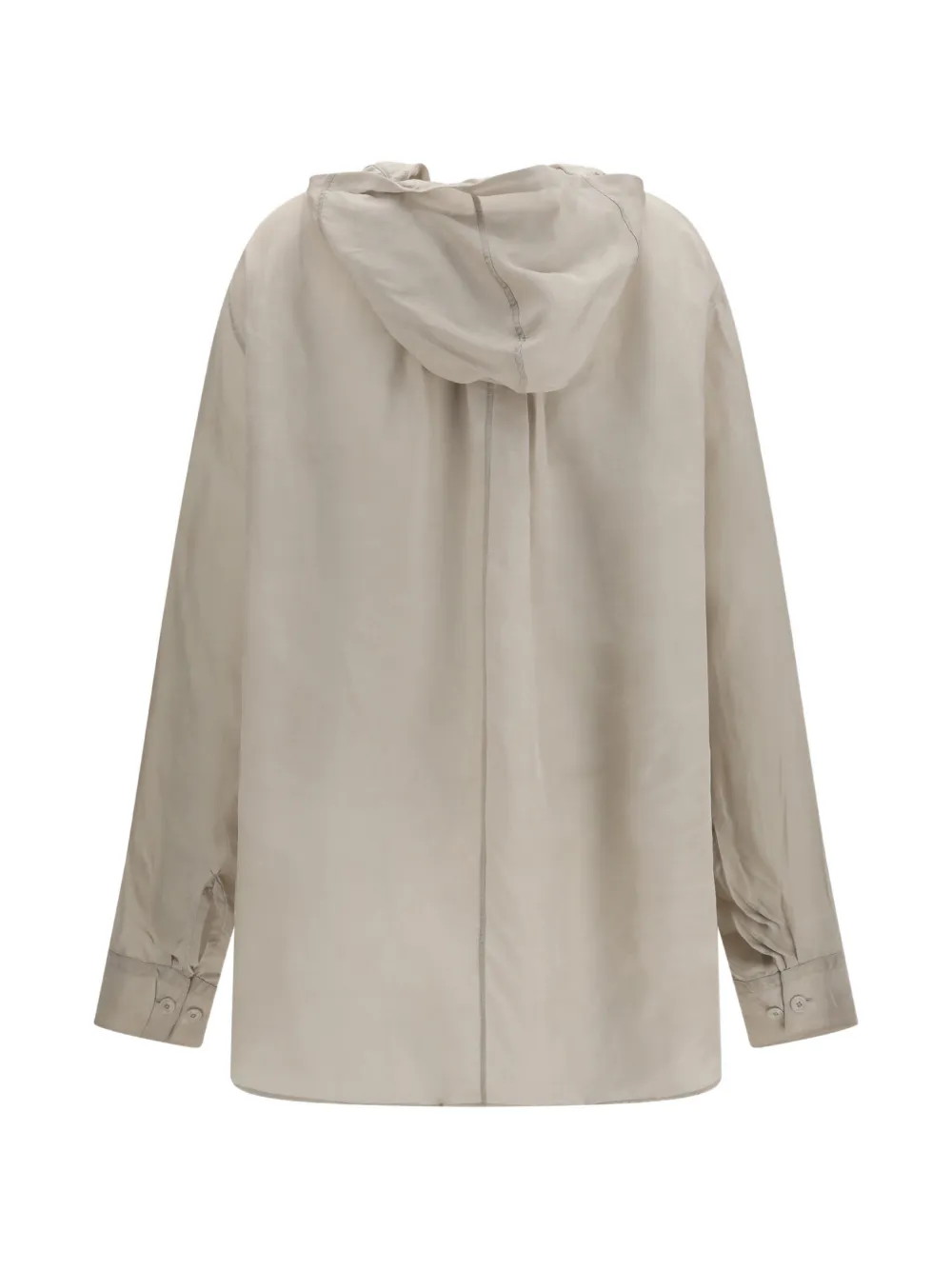  Our Legacy Hooded Long-sleeve Shirt - Neutrals 