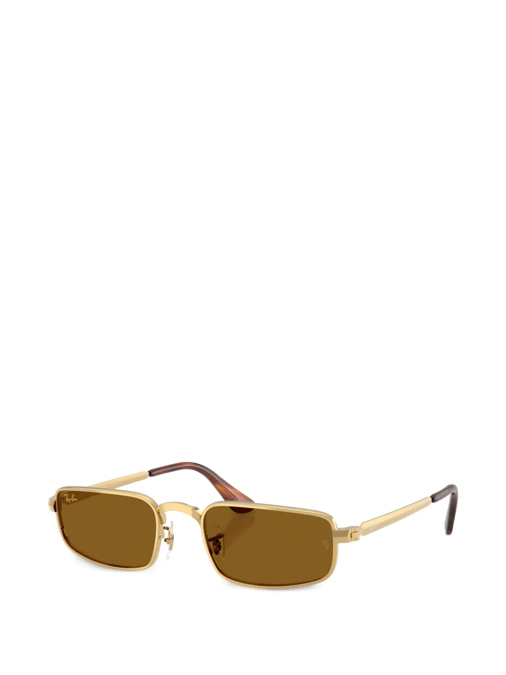 Ray-Ban x A$AP Rocky zonnebril met rechthoekig montuur Goud