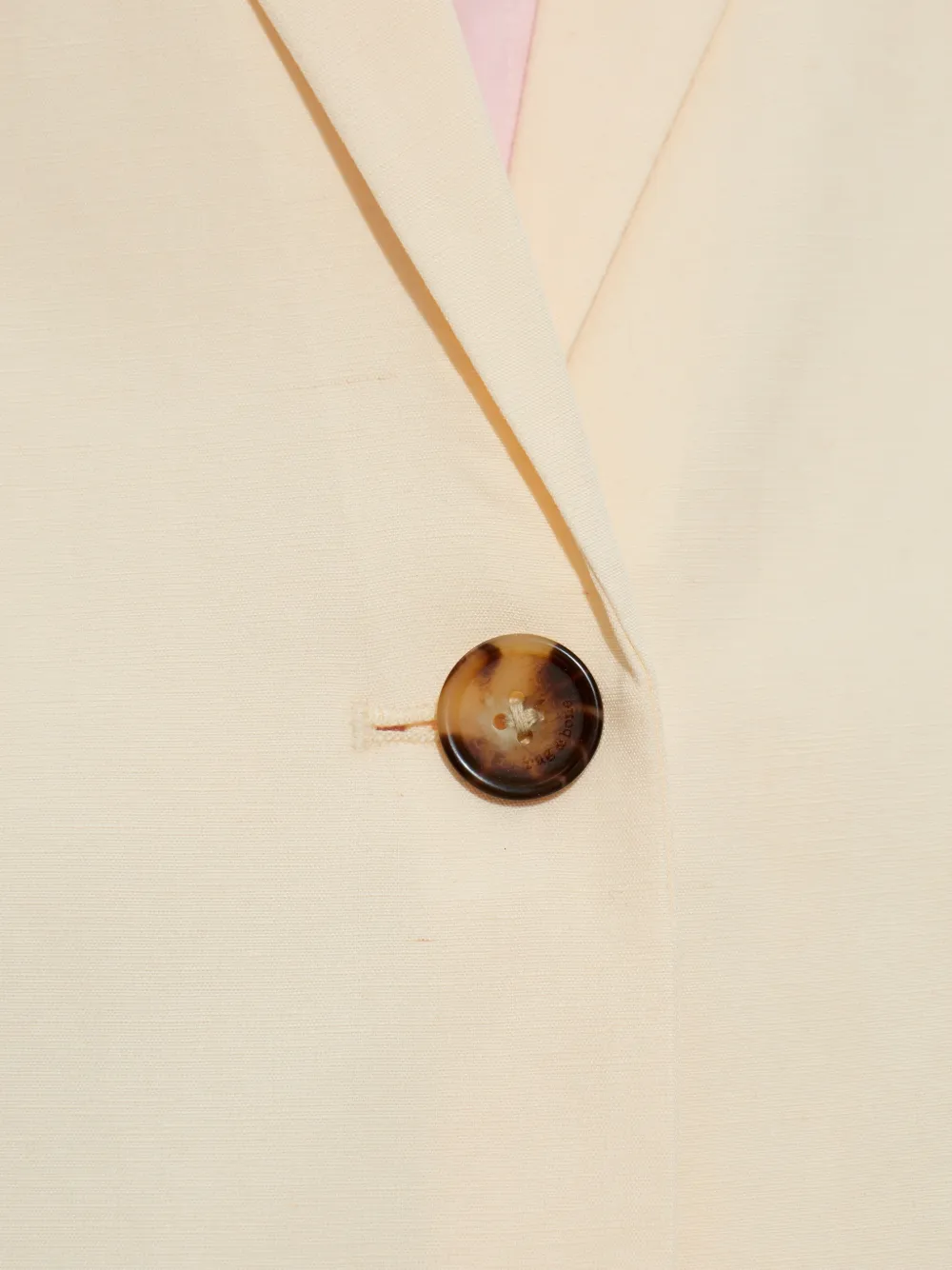 rag & bone Blazer met knoopsluiting Beige