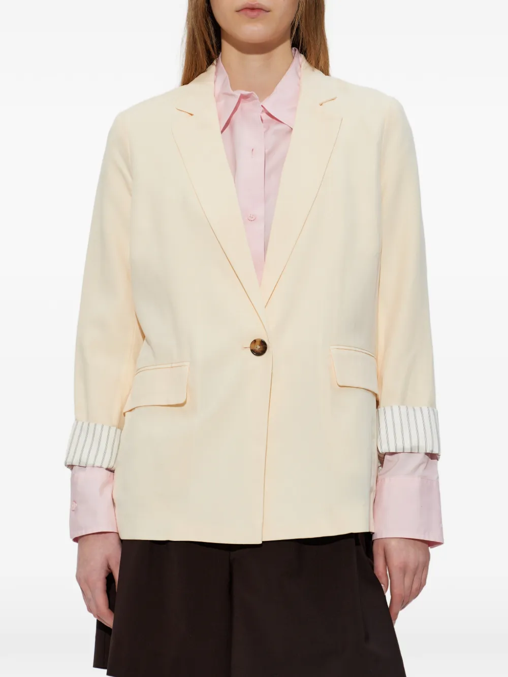  Rag & Bone Button-fastening Blazer - Neutrals 