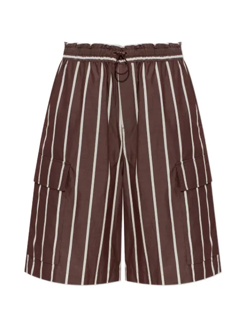 rag & bone Victoria striped cargo shorts