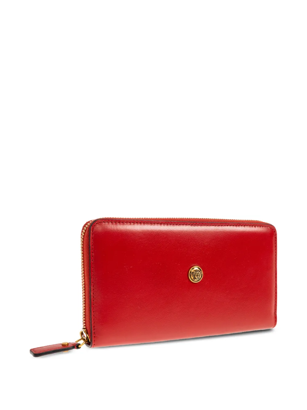 Versace Medallion portemonnee met rits Rood